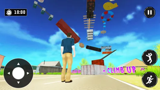 Going Up! Sky Parkour Climb screenshot 1