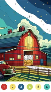 Nostalgia Color by number game screenshot 1