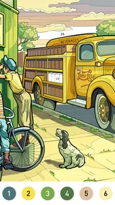 Nostalgia Color by number game screenshot 5