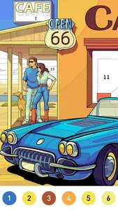 Nostalgia Color by number game screenshot 6