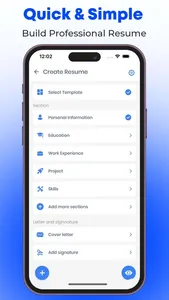 CV Templates: Resume Maker screenshot 3
