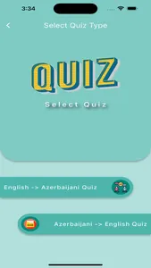 Azerbaijani Dictionary & Quiz screenshot 5