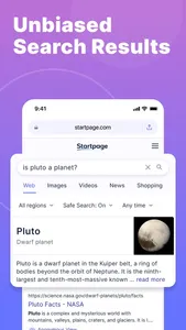 Startpage - Private Browser screenshot 1