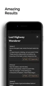 AI Lyrics App screenshot 3