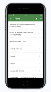 Past Papers TZ screenshot 0