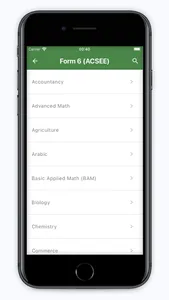 Past Papers TZ screenshot 1