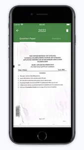 Past Papers TZ screenshot 3