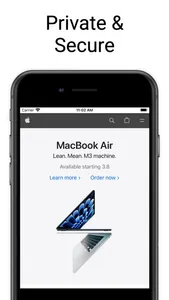 Secure Private Lock Browser screenshot 0