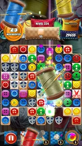 Button Eyed Rag Doll Match 3 screenshot 3