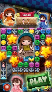 Button Eyed Rag Doll Match 3 screenshot 7