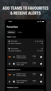 Flapscore – eSports Stats screenshot 3