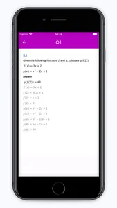 O-Level Math Solutions screenshot 2