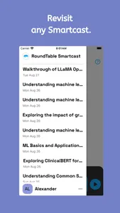 RoundTable Smartcasts screenshot 4