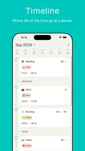 Hours: Time Log & Work Tracker screenshot 1