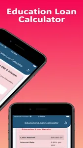 Education Loan Calculator screenshot 2