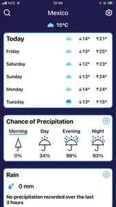 Weather Forecast by Climacam screenshot 2