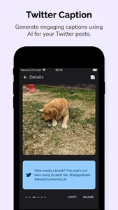 AI Caption for Photos - CapGen screenshot 2