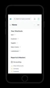 ERPNext Mobile screenshot 1