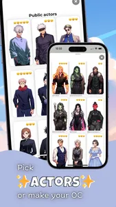 YouToon oc social network game screenshot 1