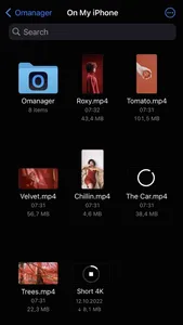Omanager - Video for Files screenshot 0