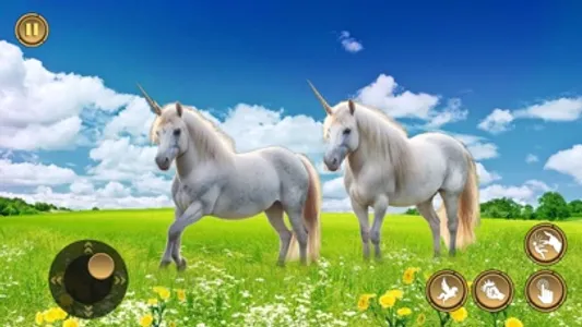 Flying Horse Unicorn Fantasy screenshot 0