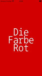 Die Farbe Rot screenshot 0