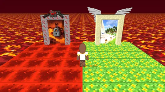 Tenge Jump Up: Heaven or Hell screenshot 0