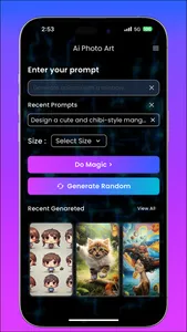 Photo Art: AI Art Photo Maker screenshot 1