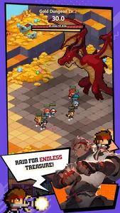 Rumble Squad: Idle Pixel RPG screenshot 4