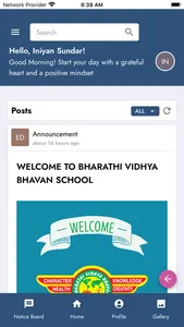 BHARATHI VIDHYA BHAVAN SCHOOL screenshot 1