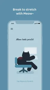 MeowMove - Quick stretch break screenshot 0
