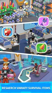 Idle Survivor Space Odyssey screenshot 3
