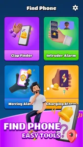 Phone Finder by Clap Shortcuts screenshot 0