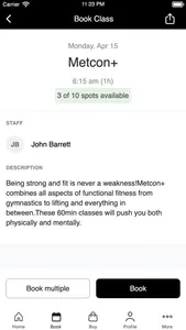 TBB Fitness screenshot 2