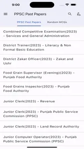 PPSC Past Papers screenshot 0