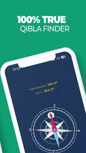 Muslimer: Qibla Finder Compass screenshot 1