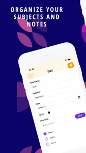 Organize your classes 4Studies screenshot 3