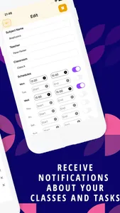 Organize your classes 4Studies screenshot 4