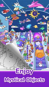 Sticker Magic Puzzle screenshot 1