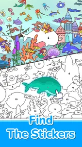 Sticker Magic Puzzle screenshot 3