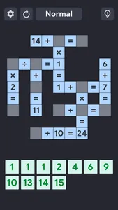 Crossmath Games - Math Puzzle screenshot 0