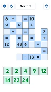 Crossmath Games - Math Puzzle screenshot 1