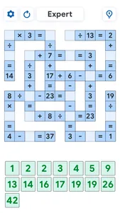 Crossmath Games - Math Puzzle screenshot 2