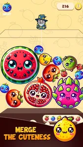 Fruit Merge: Melon Drop Stack screenshot 0