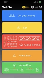 SetGo: Track Race Starting Gun screenshot 1
