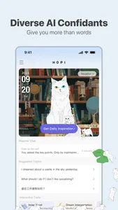 HOPI: AI Psych Tarot screenshot 1