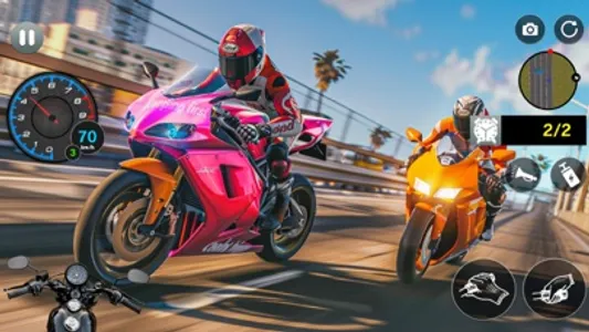 Motorcycle Games - Bike games screenshot 1