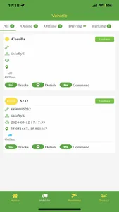 TNM trackit screenshot 1