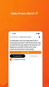 Solar PV Forecast & Alerts screenshot 4