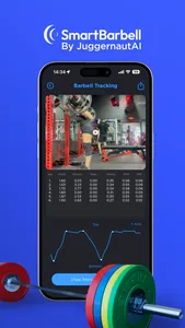 SmartBarbell by JuggernautAI screenshot 0